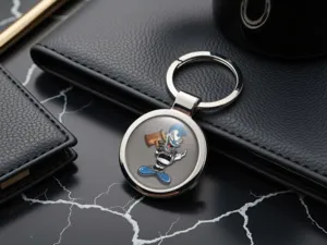 Haustier-Keyfob Stahl Stylisch Max
